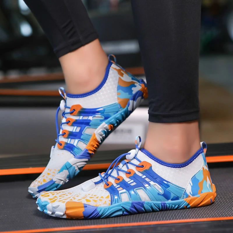 Kids & Adults Summer Aqua Shoes — Anti-Slip Water Beach Sneakers, Sizes 26-41