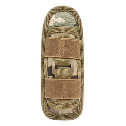 Tactical Flashlight Pouch - MOLLE Torch Holster EDC Carry Case for Camping & Hunting Gear