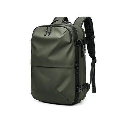 Men's Travel Backpack – Vacuum Compression, 17-Inch Laptop Backpack, Large Capacity Business & School Backpack, Expanded Hiking Bag