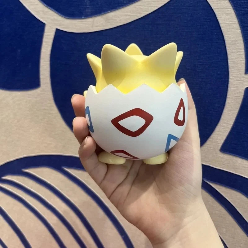 Kawaii Pokémon Togepi Figure – Happy Anime Car & Desktop Ornament, Cute Collectible Toy for Boys & Girls, Surprise Gift