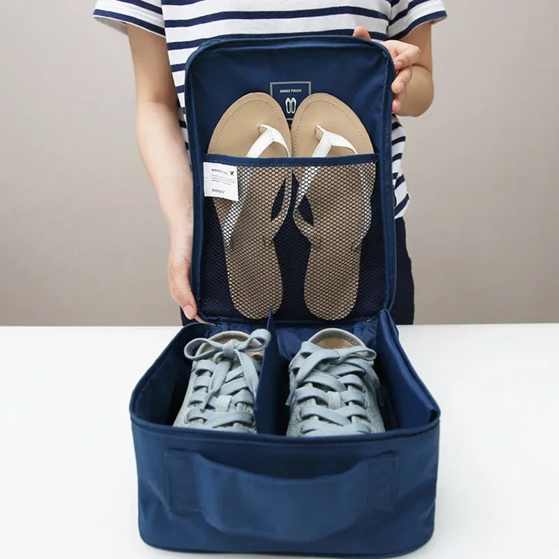 Multifunctional Waterproof Travel Bag – Portable Nylon Organizer for Shoes, Clothing, and Storage Pouch