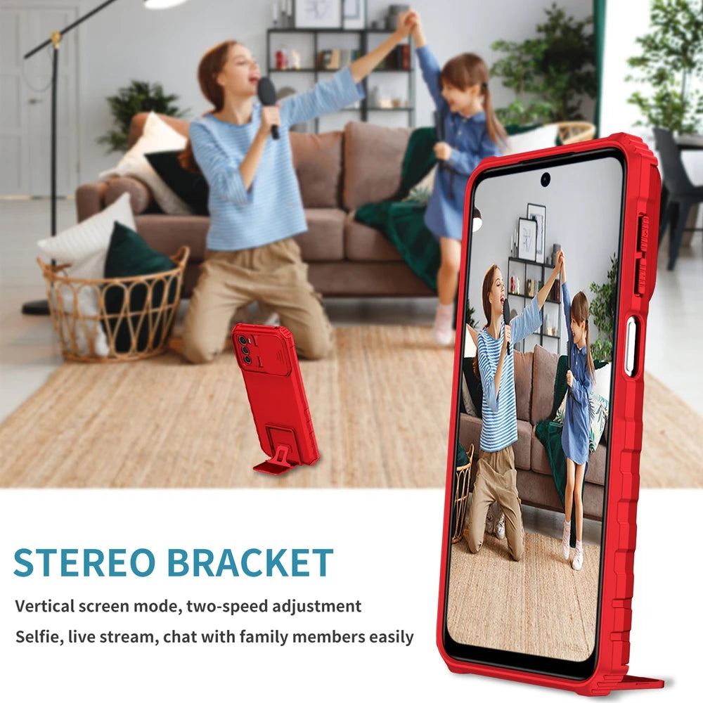 Slide Camera Protection Hard Case – Durable Plastic Phone Cover for iPhone 7 to 16 Series
