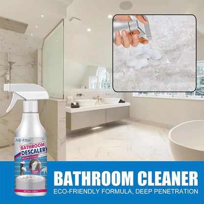 Powerful Bathroom Descaling Spray - Stubborn Stain, Rust, and Limescale Remover for Showerheads, Bathtubs, and Toilets