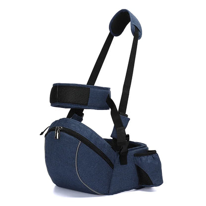 Adjustable Baby Carrier Hip Seat - Infant Waist Belt Sling & Ergonomic Baby Backpack