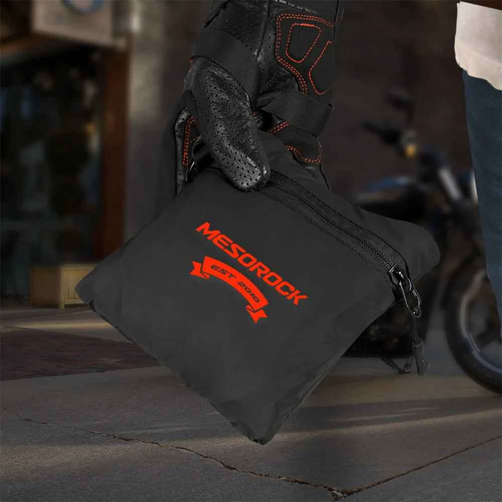 Motorcycle Travel Luggage Backpack - 20-28L Expandable, Waterproof, Large Capacity Helmet and Laptop Bag for Riding