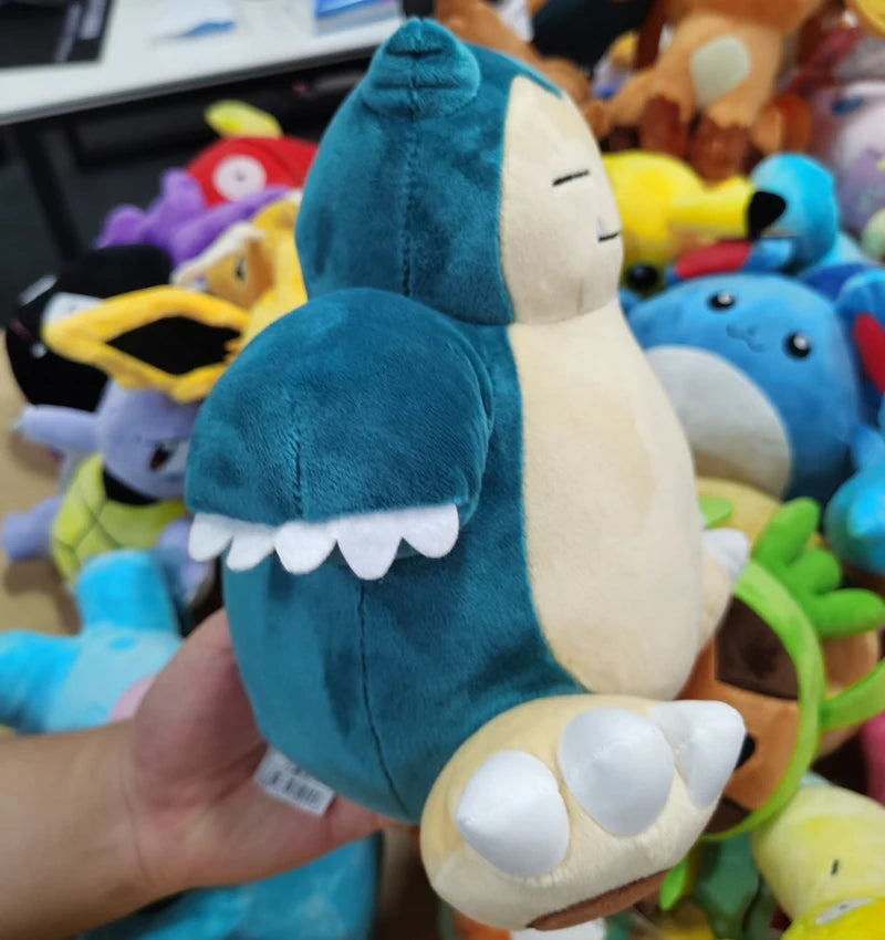 Original Pokémon Gengar Plush 24cm – Cute Pikachu Soft Stuffed Toy Doll for Kids Birthday Gift