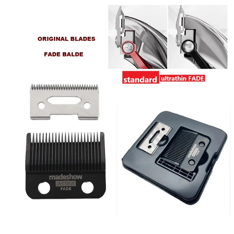 JRL Original Replacement Blade for Madeshow Clippers – M10/M5/M8F/M6/M11 Professional Trimmer Cutting Head Accessory Knife Set