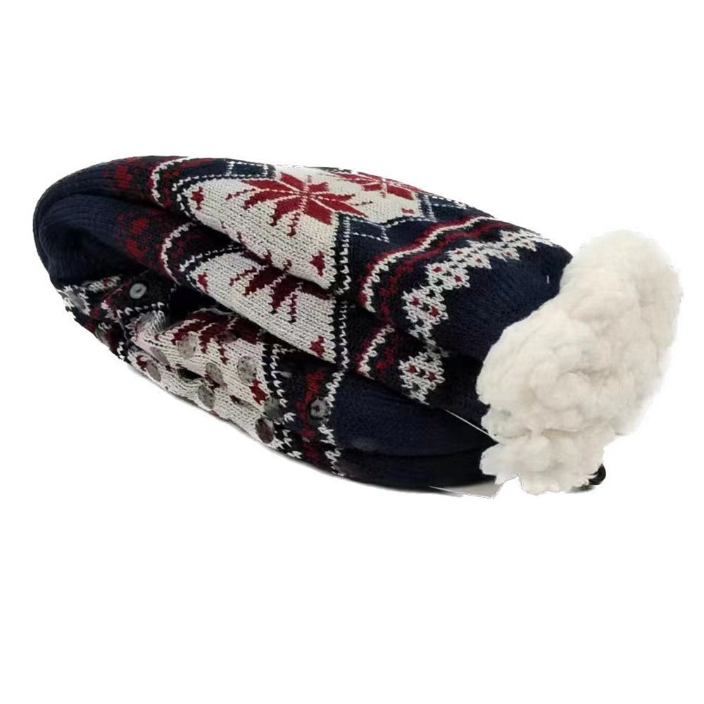 Men's Fluffy Winter Socks – Warm Thermal Non-Slip Fuzzy Socks, Soft Plush Thickened Indoor Socks, Cozy Gifts 2023