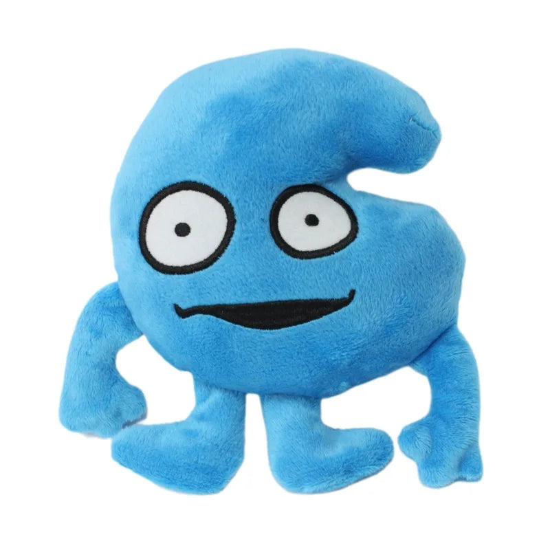 30-Style Battle for Dream Island Plush Toys – Clock, Button, Waffle Ball, Electric Fan, Pillow Doll for Kids Gift