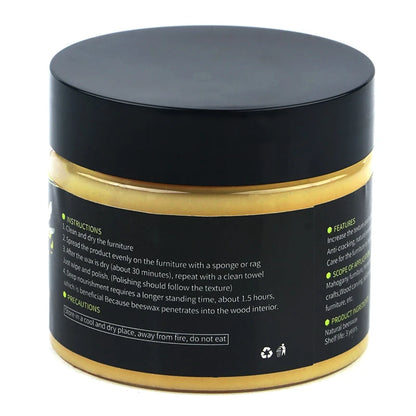 Solid Furniture Polishing Seasoning — Waterproof Care and Maintenance Cleaner