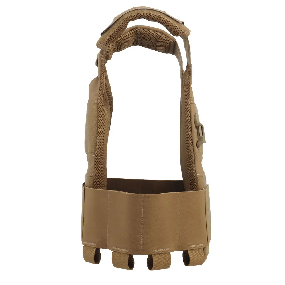FCPC Tactical Vest Ferro – Lightweight Folding Airsoft Plate Carrier with Breathable Design, Portable Hunting Mag Pouch & Army Equipment