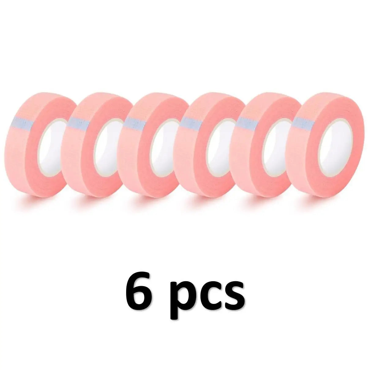 3/6 Rolls Eyelash Insulating Tape – Lint-Free, Breathable Non-Woven Under Eye Pads for Extensions