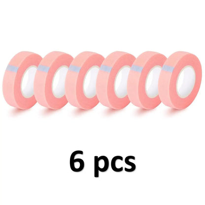 3/6 Rolls Eyelash Insulating Tape – Lint-Free, Breathable Non-Woven Under Eye Pads for Extensions
