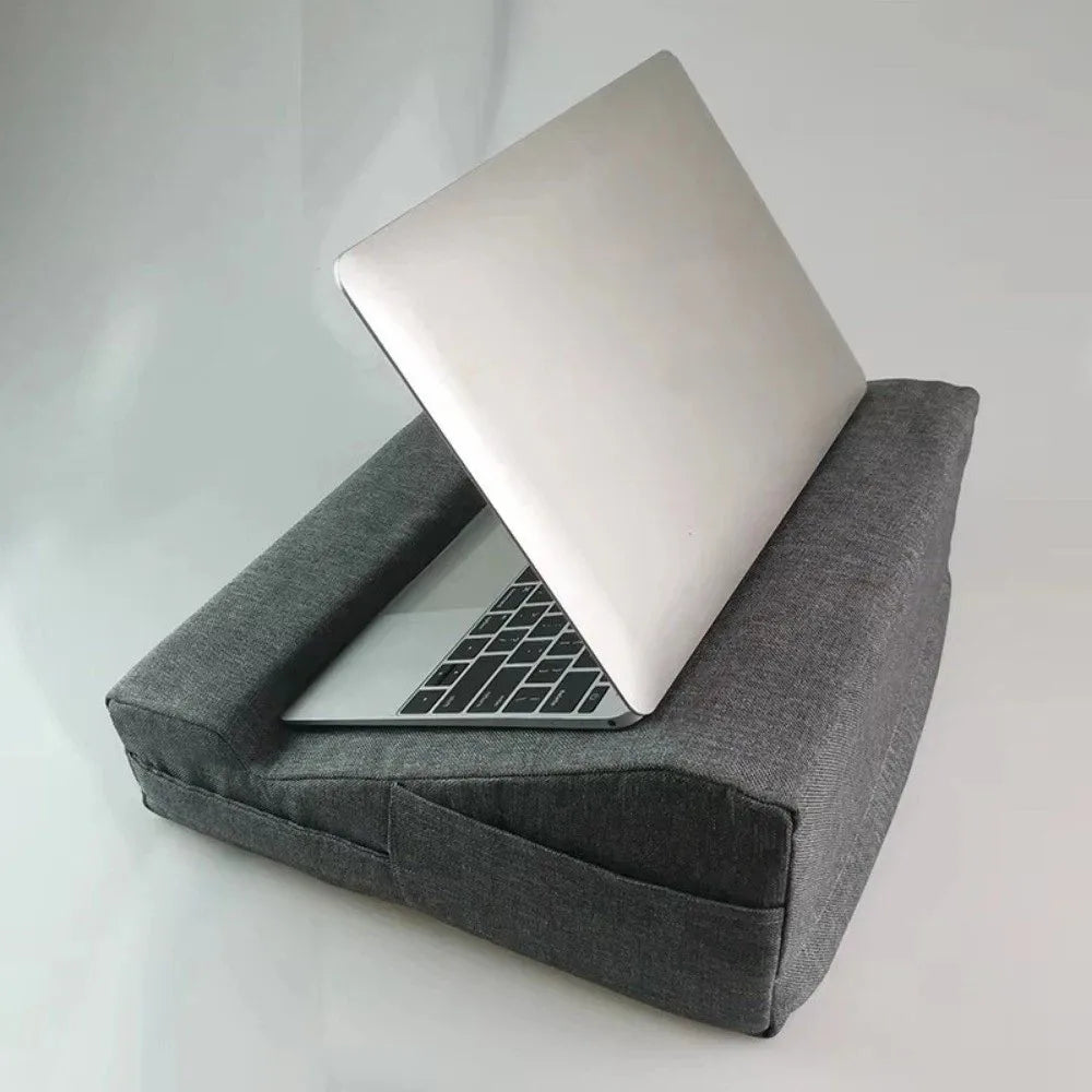 Portable Tablet Hand Rest Stand - Soft Pillow Reading Cushion for Bed & Sofa