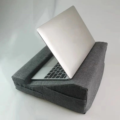 Portable Tablet Hand Rest Stand - Soft Pillow Reading Cushion for Bed & Sofa