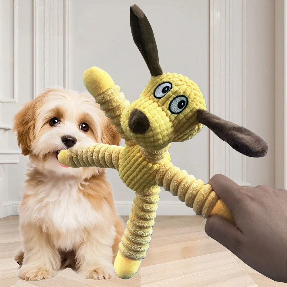 Indestructible Dog Chew Toy - Durable Interactive Puzzle Toy for Dogs & Cats to Relieve Boredom