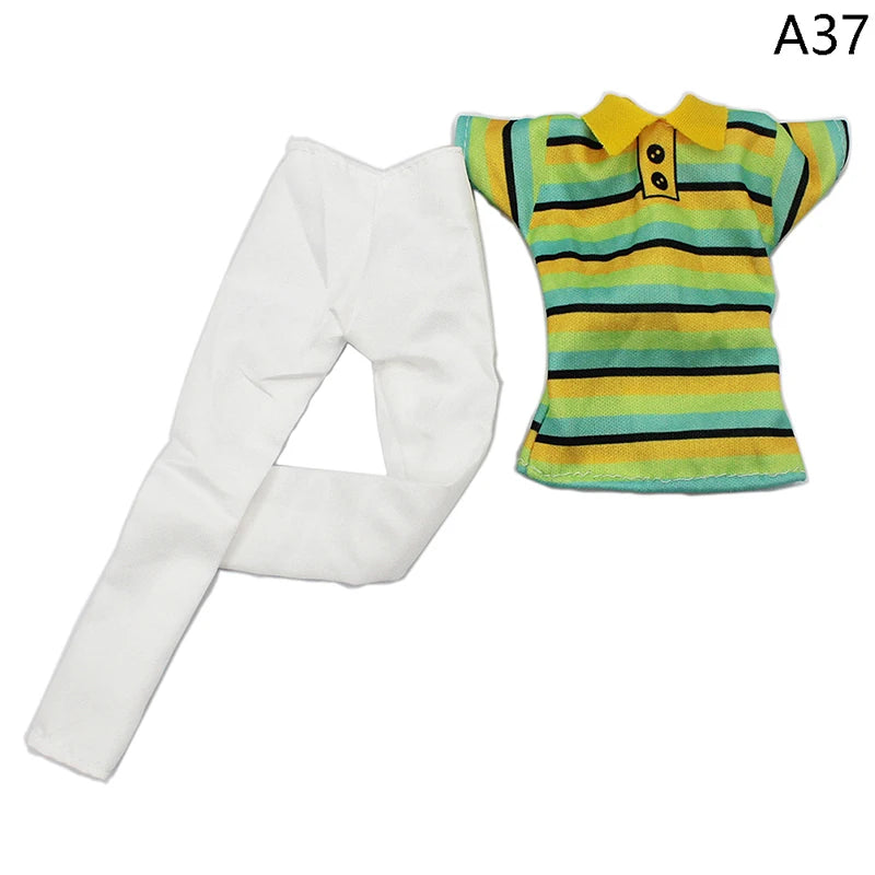 30cm Doll Clothing Set — Men’s Multi-Style Sports Outfit for Boyfriend Dolls