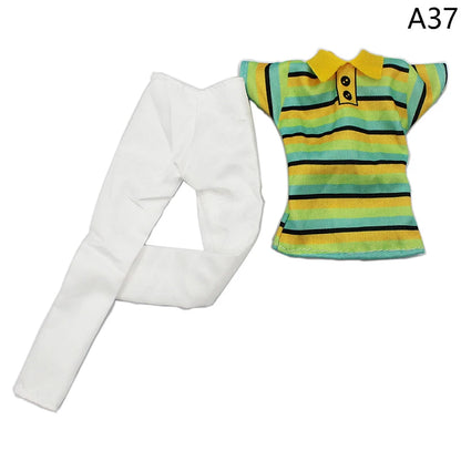 30cm Doll Clothing Set — Men’s Multi-Style Sports Outfit for Boyfriend Dolls