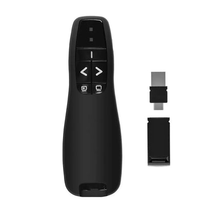 2.4GHz Wireless USB PowerPoint Presenter - Y400 PPT Clicker with Red Laser Pointer Remote
