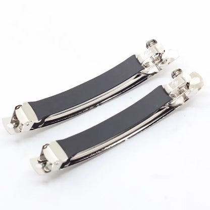 10pcs French Spring Hair Clips — Thickened Anti-Slip Barrette Blank Base for DIY Hairpins & Jewelry Making Accessories
