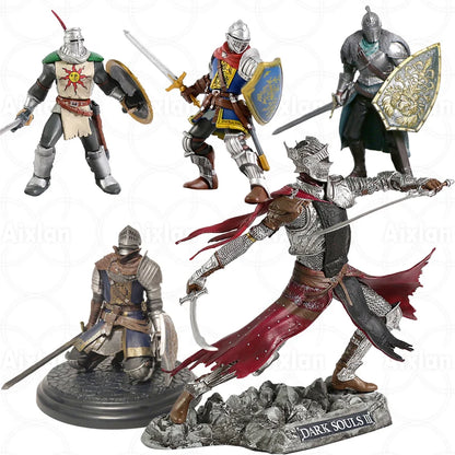 Dark Souls 19cm PVC Figure – Siegmeyer, Black Knight, Faraam & Artorias Collectible Toy