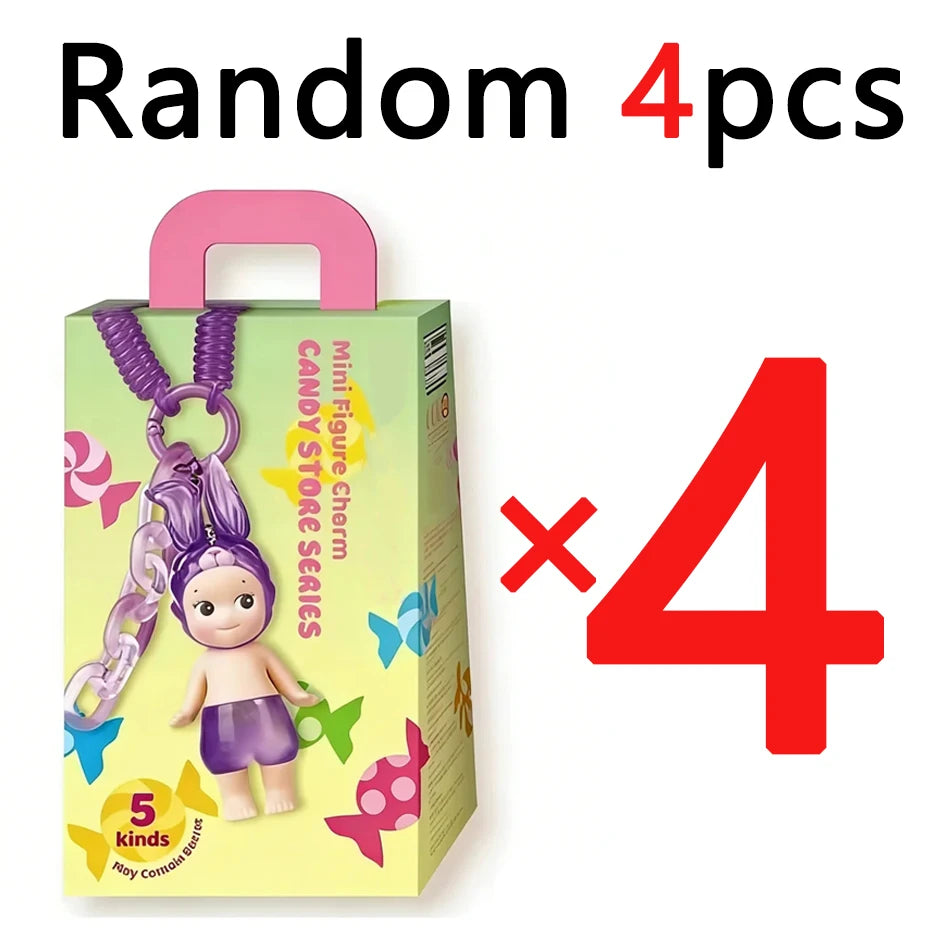 Dinosaur and Candy Mini Mystery Box – Cute Cartoon Collectible Figurines for Car Decor, Birthdays, and Gifts
