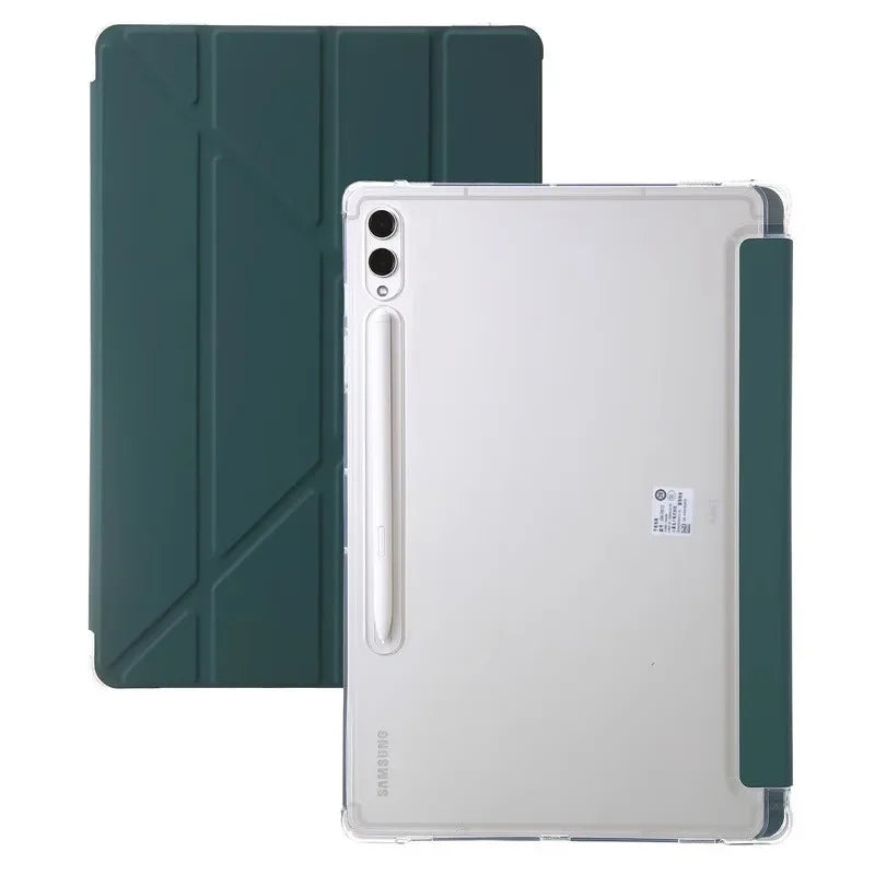 Samsung Galaxy Tab Smart Cover Case — Compatible with S10 Lite, S11, S9, S10 FE, S7/S7 FE, S8 Plus, S9 FE, A11/A9 Plus Lite, S6 Lite, S10 FE Plus 8.7–13.1″