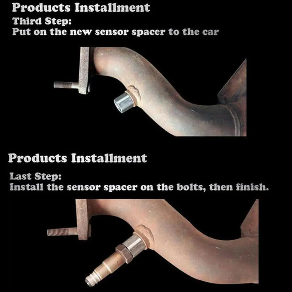 CEL Fix Oxygen Sensor Adapter — Off-Road Performance O2 Sensor M18X1.5 for Catalyst & Automotive CSV Parts