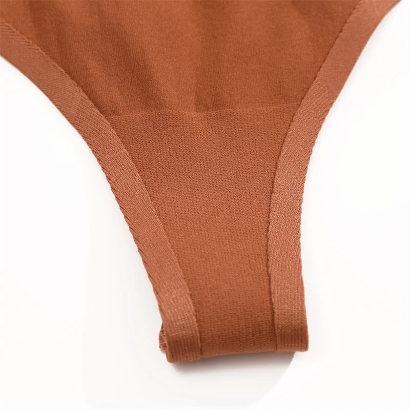 FINETOO High Waist Butt Lifter Thong Panties – Sexy Tummy Control, Belly Shaping Cincher, Slimming Shapewear for Women