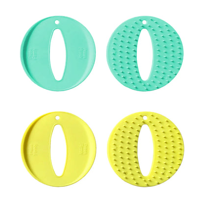 Injection Assist Pads - 4-Piece Reusable Shot Helper Pain Reduction Support Device
