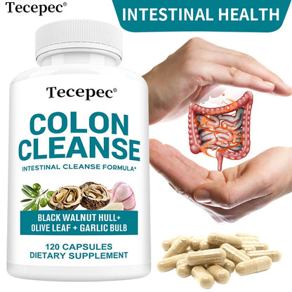 Colon Cleansing Capsules – Detox, Digestive Health & Metabolism Support