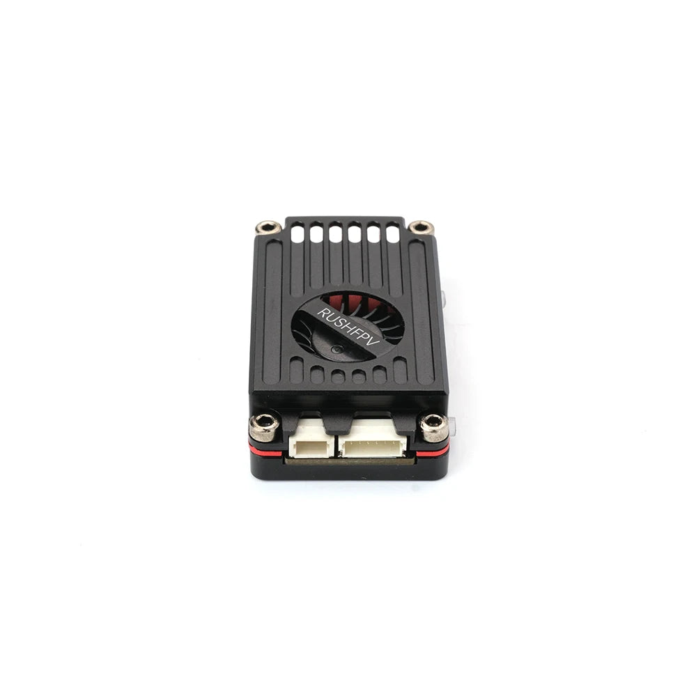 RUSHFPV RUSH MAX SOLO 5.8GHz 2.5W VTX - CNC Shell with Built-In Cooling Fan for FPV Freestyle & Long-Range Racing Drones