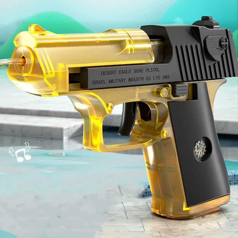 Manual Water Gun – Automatic Reboring Squirt Blaster for Summer Pool & Beach Outdoor Fun