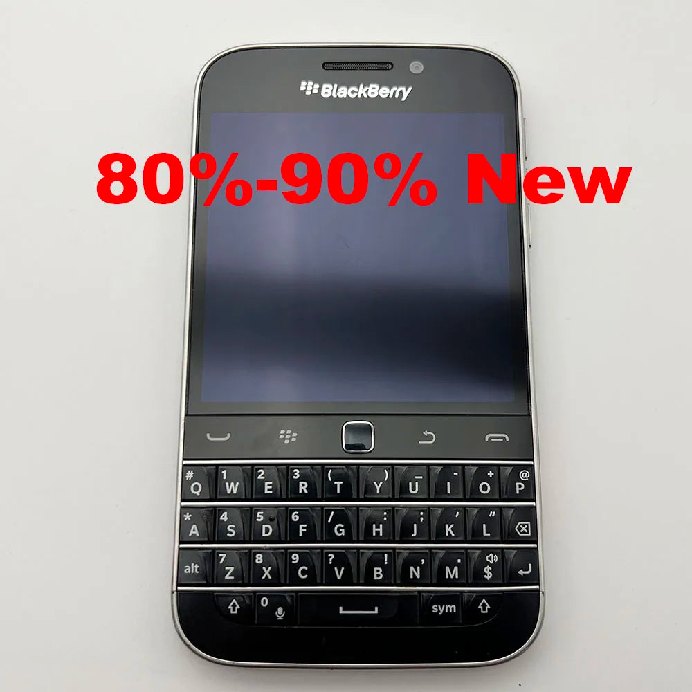 BlackBerry Classic Q20 - Unlocked 4G LTE QWERTY Keyboard Smartphone 16GB