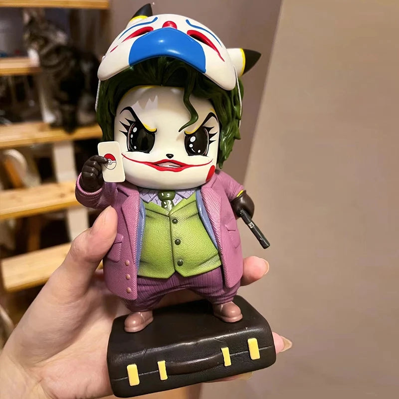 12.5cm Pokemon Pikachu The Joker GK Figure — Collectible Action Statue for Birthday Gifts & Decoration