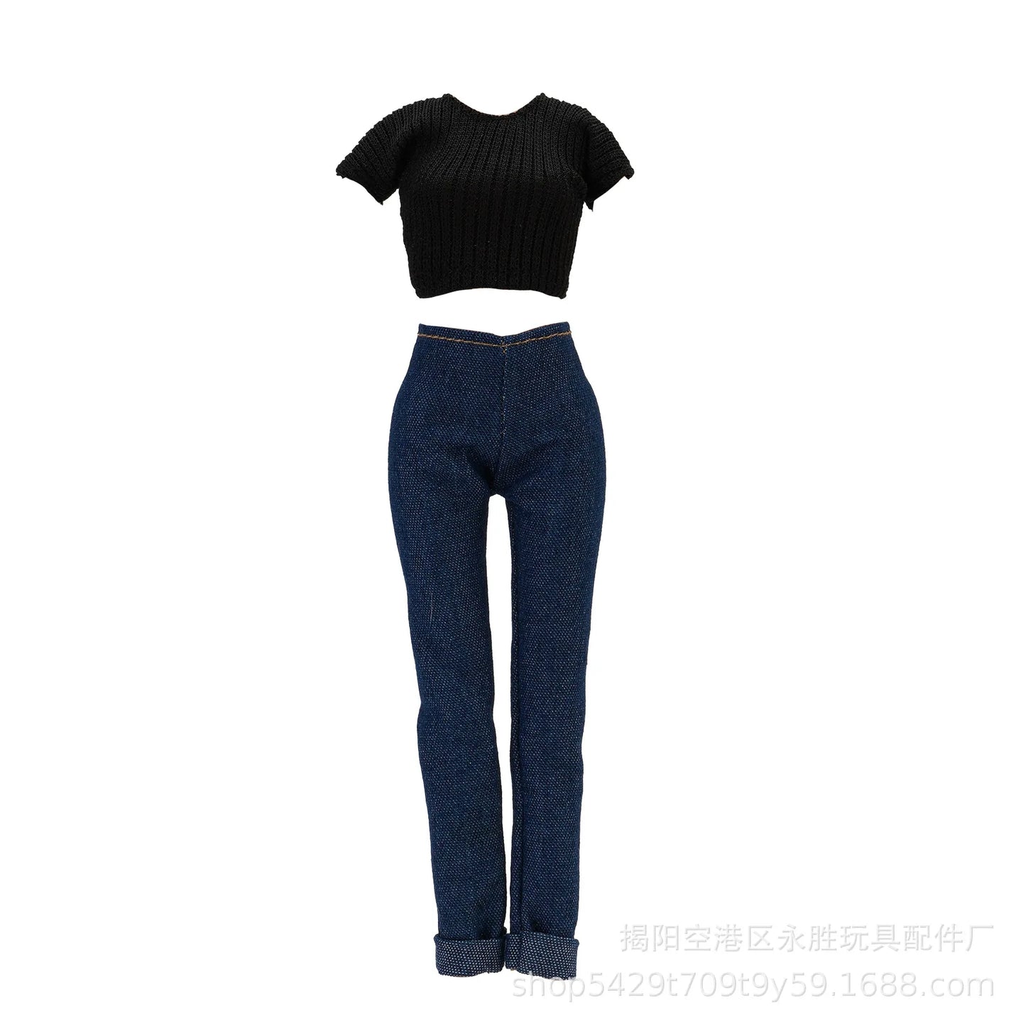 Fashion Doll Clothes for Barbie – Casual Dress, Pants & Trousers Outfit Accessories for Girls Gift Toy