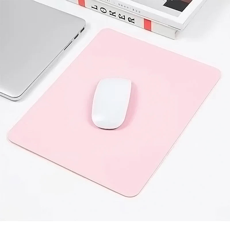 PU Leather Mouse Pad – Non-Slip Waterproof Gaming & Office Desk Mat, Anti-Scratch Easy Clean Surface for PC & Laptop Desktop Use