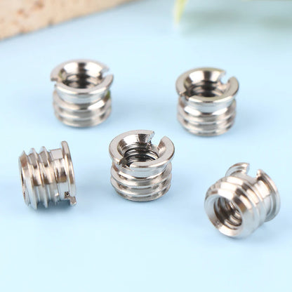 5Pcs Camera Screw Adapter Set - 1/4 to 3/8 Inch Conversion Screws for Tripod Mount Quick Release Camera Accessories