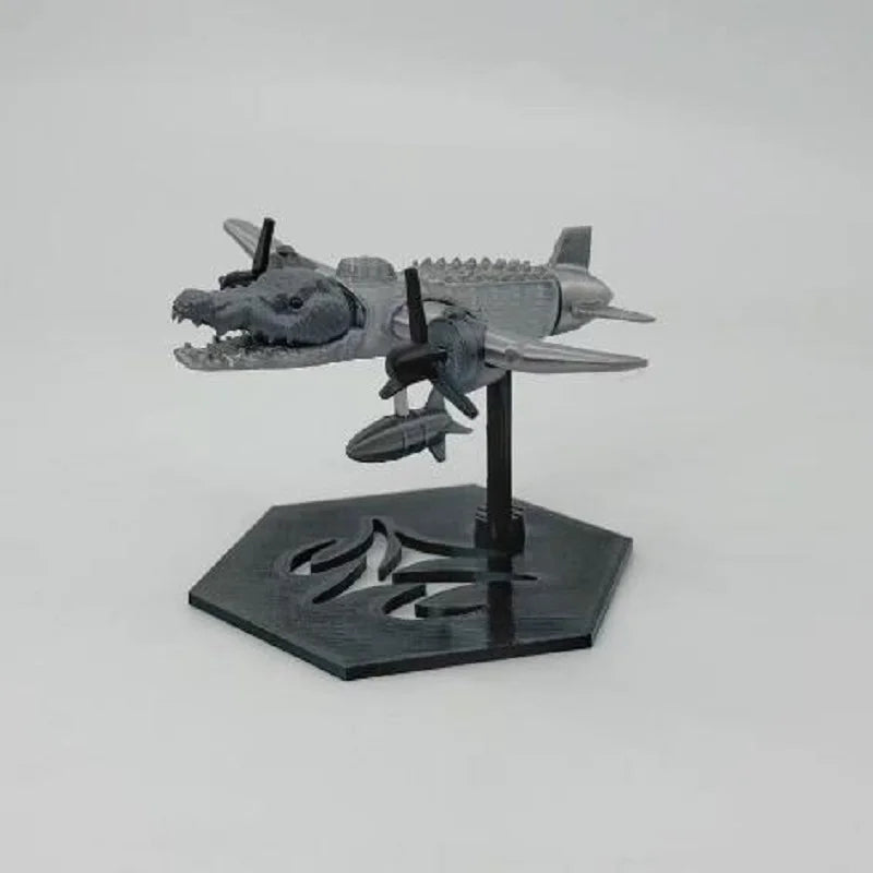 Shark Figurine Tungtungsahur 3D Printed Toy – Articulated Tralalero Desktop Decoration, Funny Ornament Doll