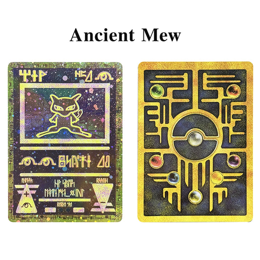 PTCG Mew Classic Egypt Card – Single Foil Trading Card, Game Collection, Proxy Toy & Gift