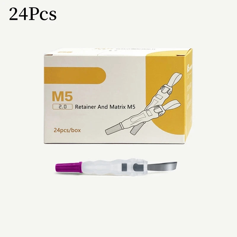 Preformed Dental Matrix Bands – Adjustable Sectional Matrix System for Crowns
