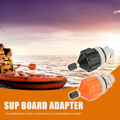 Hot Boat Air Valve Adapter – Durable Nylon Kayak Inflatable Pump Adapter for SUP Board, Wear-Resistant Rowing Accessory