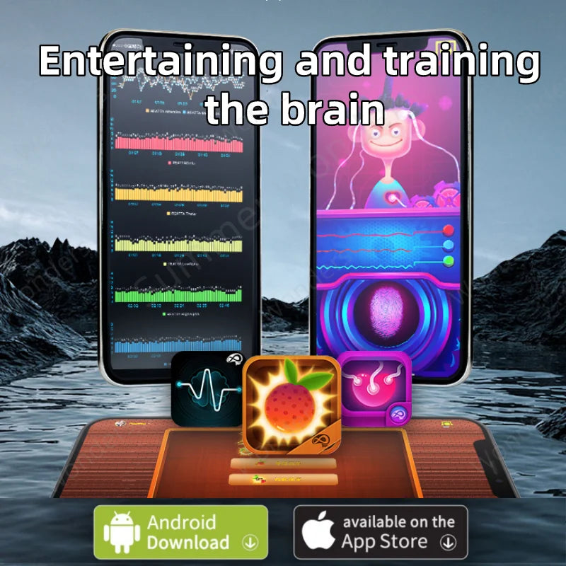 Brainlink SE Mini EEG Headband — Mind Control Headset for STEAM Education and Brain Development, Android & iOS Compatible