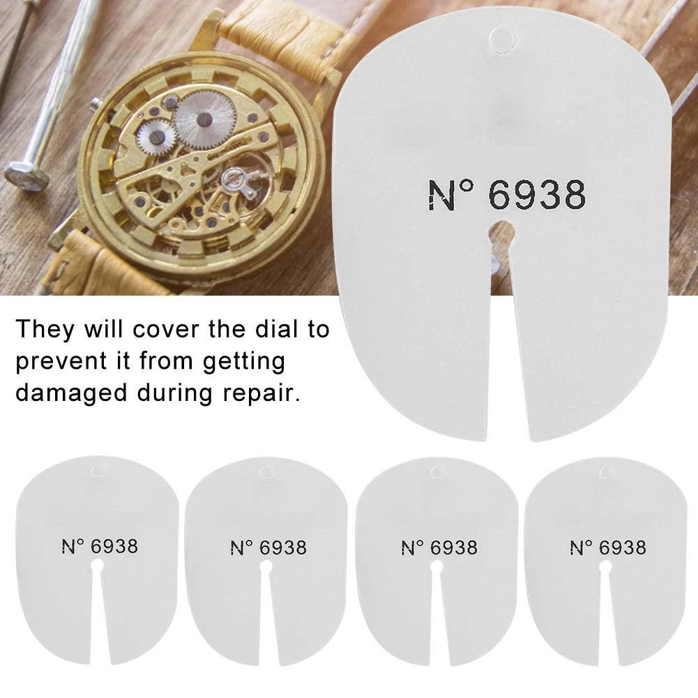 Watch Movement Casing Cushion Pads – Leather Protective Holder for Repair & Battery Change (1/4/6/9/13PCS)