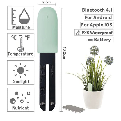 HHCC Smart Flower & Flora Monitor - Garden Care Plant Soil Water Fertility Sensor for Xiaomi Mijia