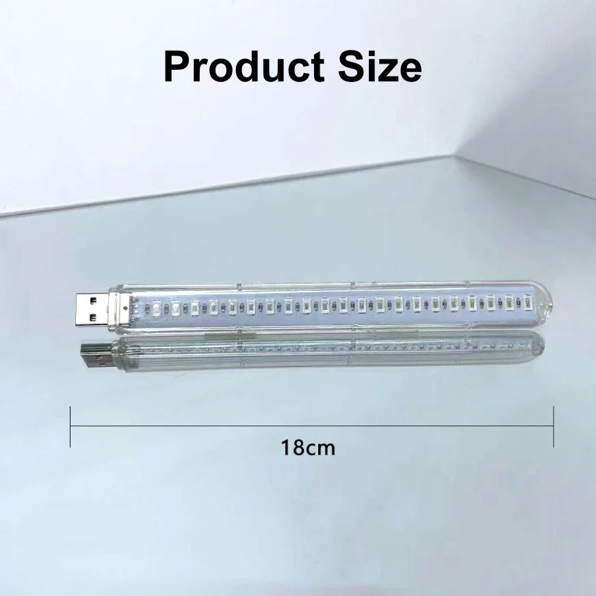 Portable Full Spectrum LED Grow Light — Red & Blue Phytolamp USB for Indoor Plants, Greenhouse, Vegetables & Hydroponics