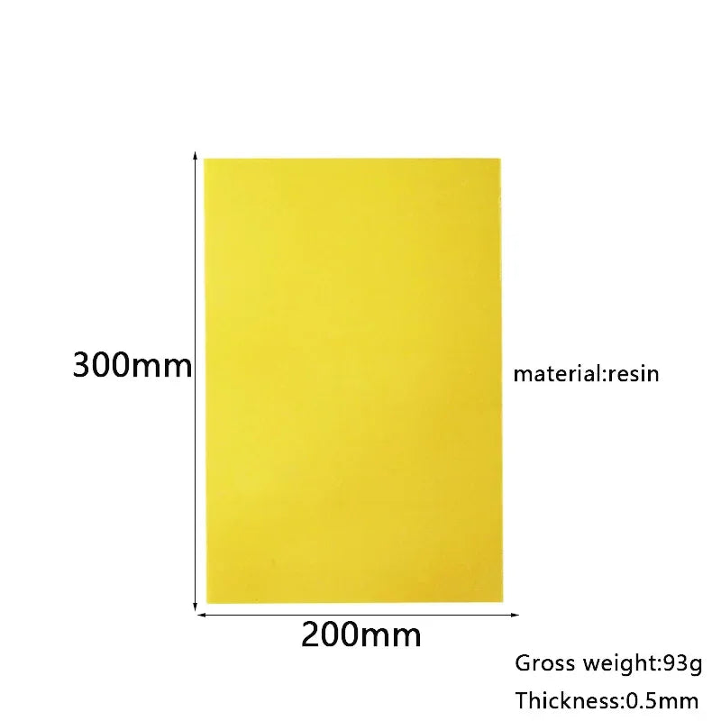10PCS High-Temperature Insulation Board - 3240 Fiberglass Epoxy Circuit Protection & Electrical Insulation Sheet