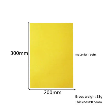 10PCS High-Temperature Insulation Board - 3240 Fiberglass Epoxy Circuit Protection & Electrical Insulation Sheet