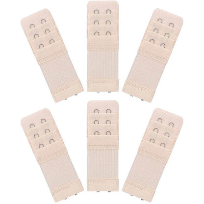 6PCS Women’s Bra Extender Strap Set – Adjustable Hook Extension for Bras, Underwear & Intimates Accessories