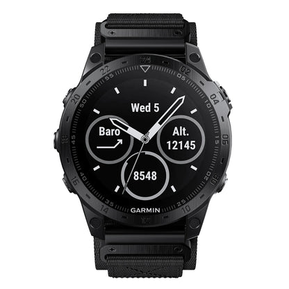 Nylon Quick Fit Loop Strap for Garmin Fenix & Forerunner — 22mm, 26mm Bands for Fenix 7X/7 Pro/6X/6/5X/5 Plus, Tactix 7, Forerunner 965/955, Enduro 2